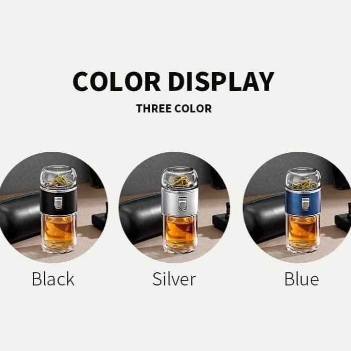 Lisslune | Double Glass Portable Eco-Friendly Tea Infuser