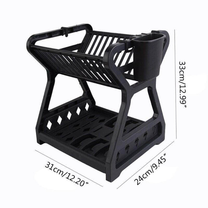 Lisslune | Double-layer Multifunctional Countertop Sink Dish Drying Rack