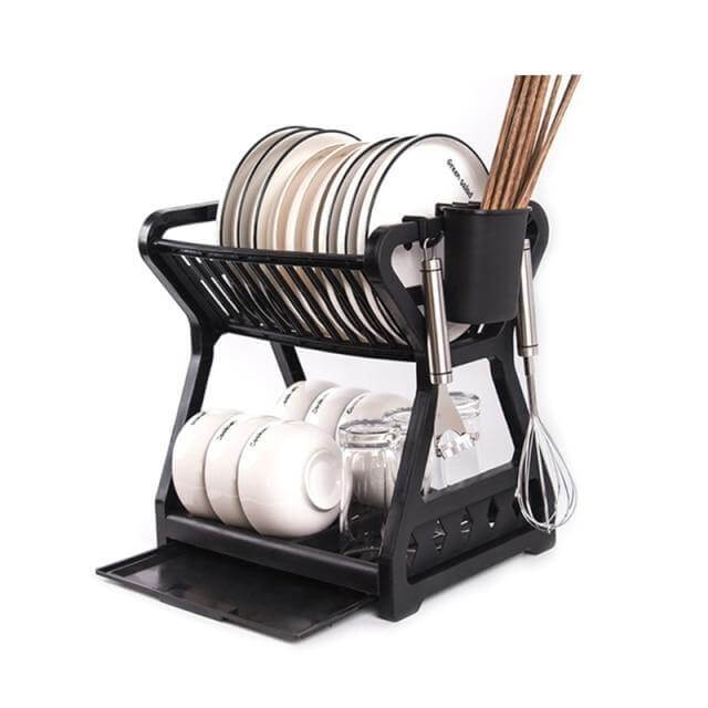 Lisslune | Double-layer Multifunctional Countertop Sink Dish Drying Rack