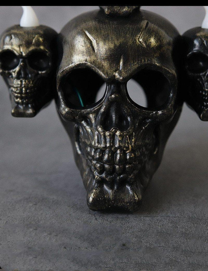 Lisslune | Led Candle Scary Halloween Skull Head Lamp