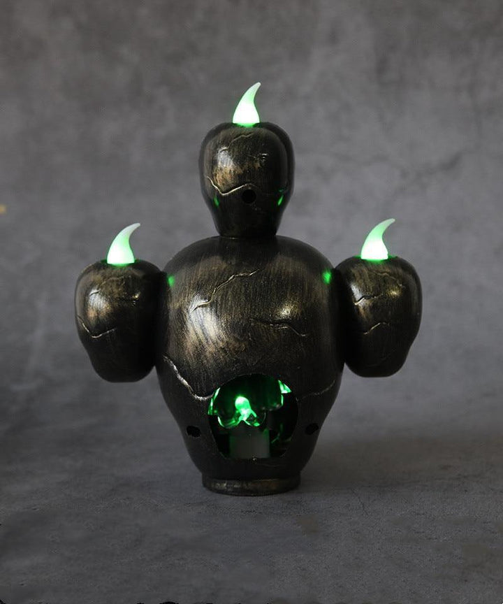 Lisslune | Led Candle Scary Halloween Skull Head Lamp