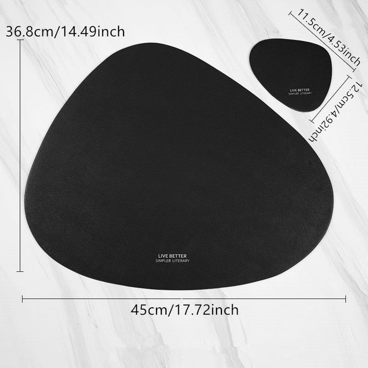 Lisslune | 4 Colors Triangle Placemat Set