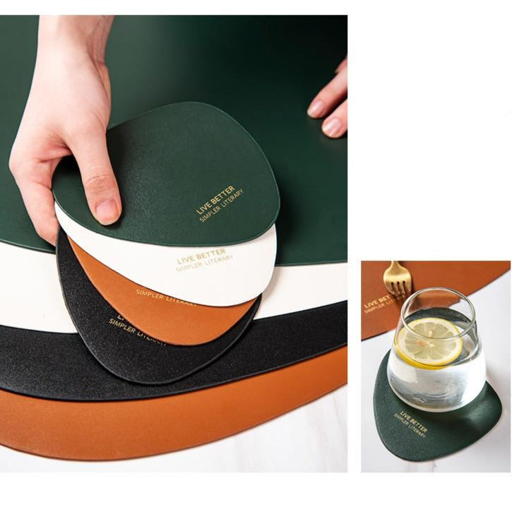 Lisslune | 4 Colors Triangle Placemat Set