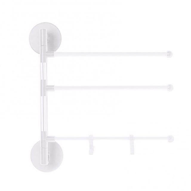 Lisslune | Wall-Mounted Rotating Multi-Layer Towel Rack