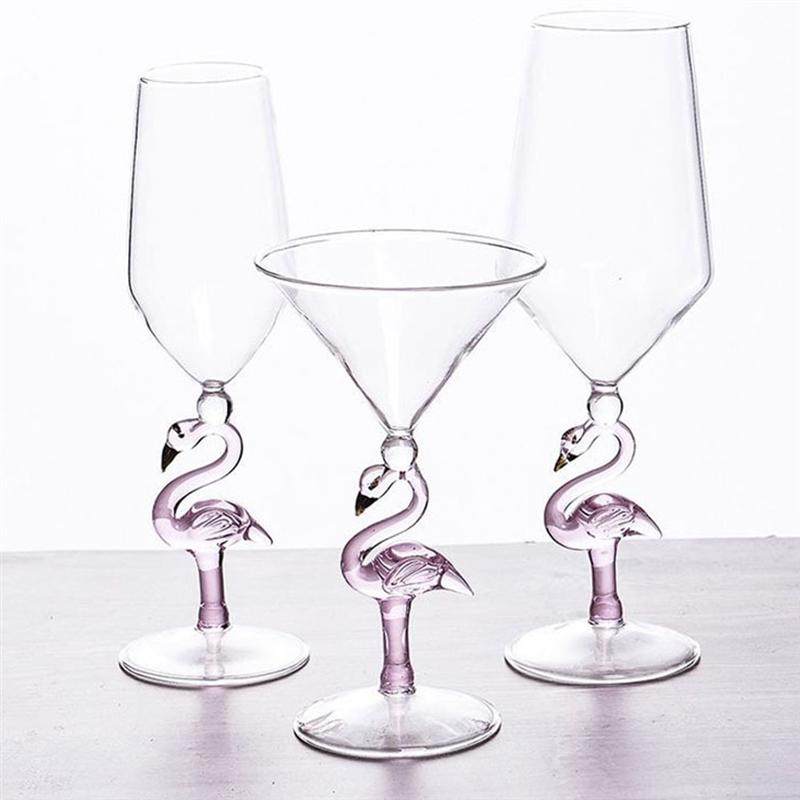 Lisslune | Flamingo Wine Glass