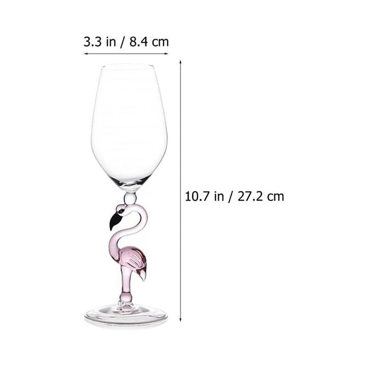 Lisslune | Flamingo Wine Glass