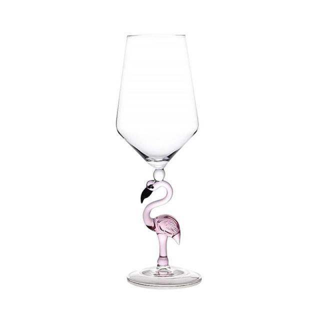 Lisslune | Flamingo Wine Glass