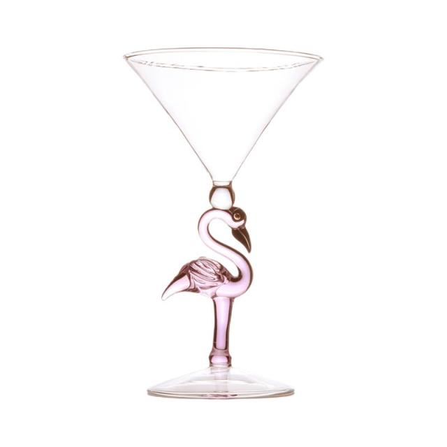 Lisslune | Flamingo Wine Glass