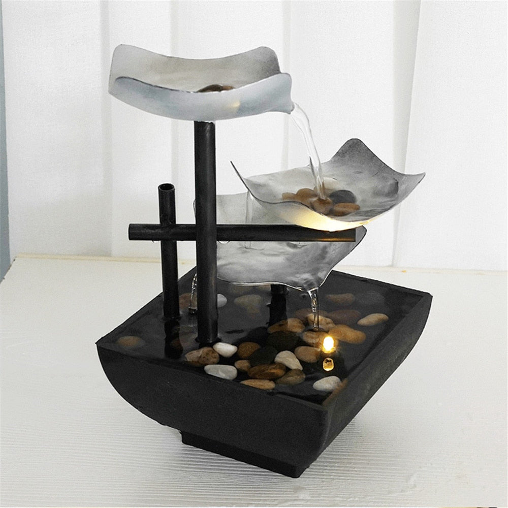 Lisslune | Minimalist Feng Shui Flowing Water Fountain