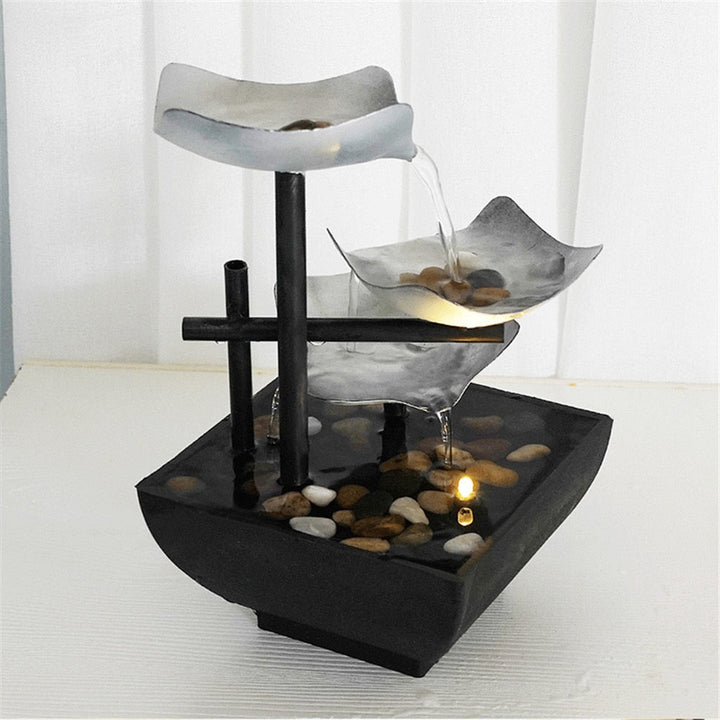 Lisslune | Minimalist Feng Shui Flowing Water Fountain