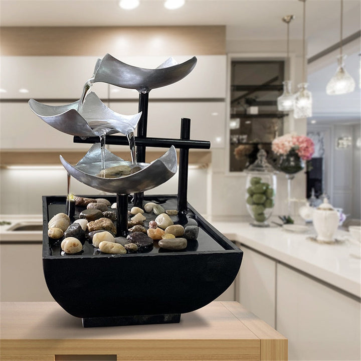 Lisslune | Minimalist Feng Shui Flowing Water Fountain