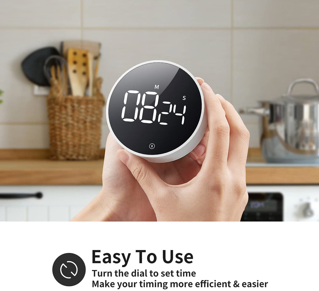 Lisslune | Digital LED Magnetic Kitchen Timer
