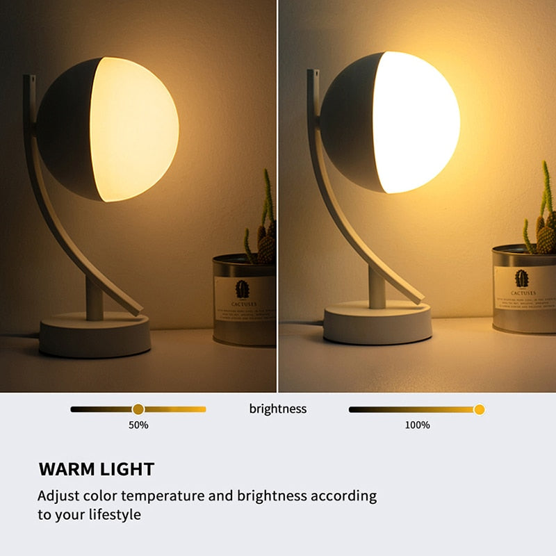 Lisslune | Elegant Smart Voice Dimmable LED Desk Lamp