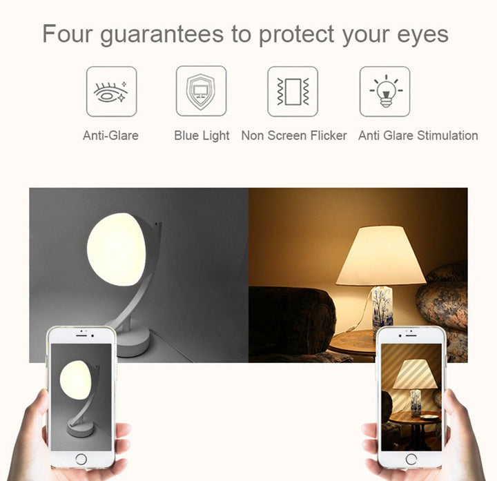 Lisslune | Elegant Smart Voice Dimmable LED Desk Lamp