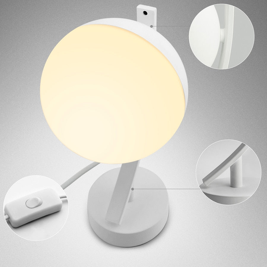 Lisslune | Elegant Smart Voice Dimmable LED Desk Lamp