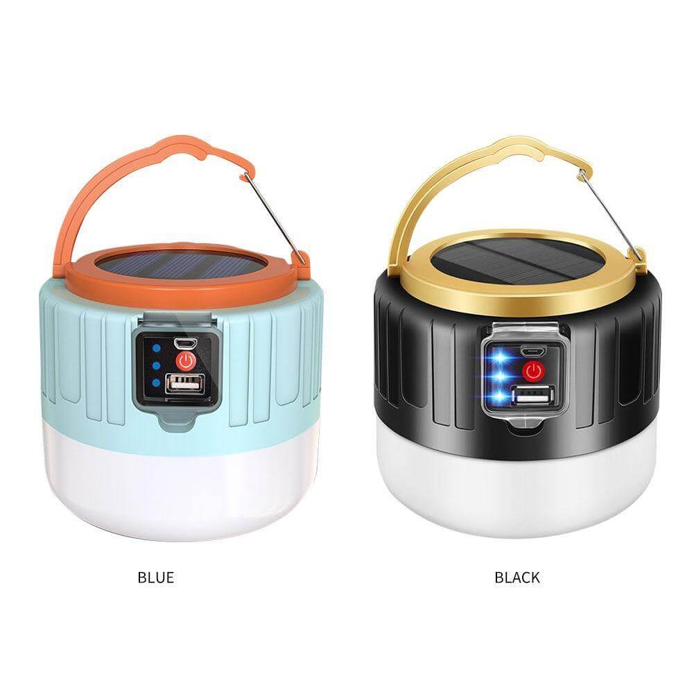 Lisslune | Weatherproof Solar Rechargeable Camping LED Lamp