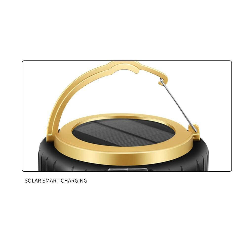Lisslune | Weatherproof Solar Rechargeable Camping LED Lamp