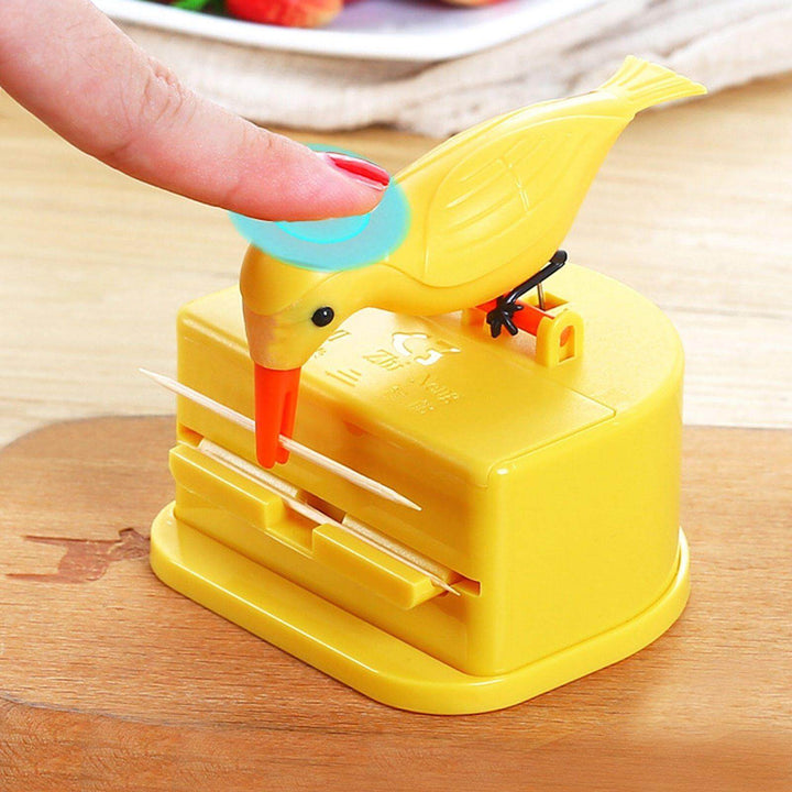 Lisslune | Small Bird Lovely Automatic Toothpick Holder