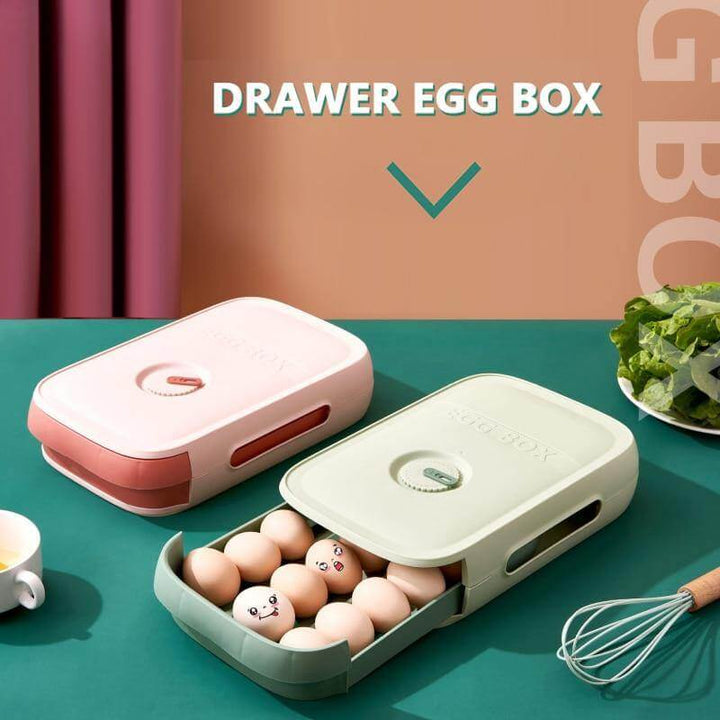 Lisslune | Stackable Refrigerator Egg Storage Drawer Box