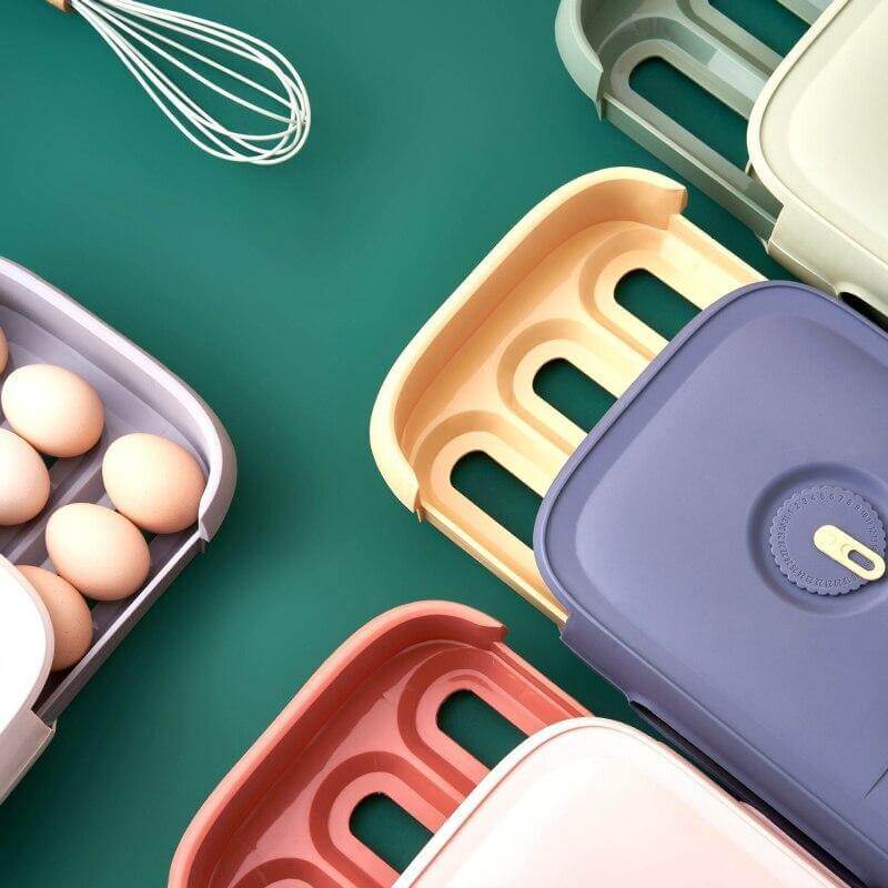 Lisslune | Stackable Refrigerator Egg Storage Drawer Box