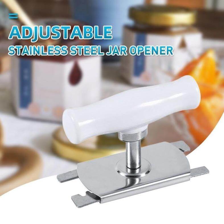 Lisslune | Adjustable Stainless Steel Easy Jar Opener