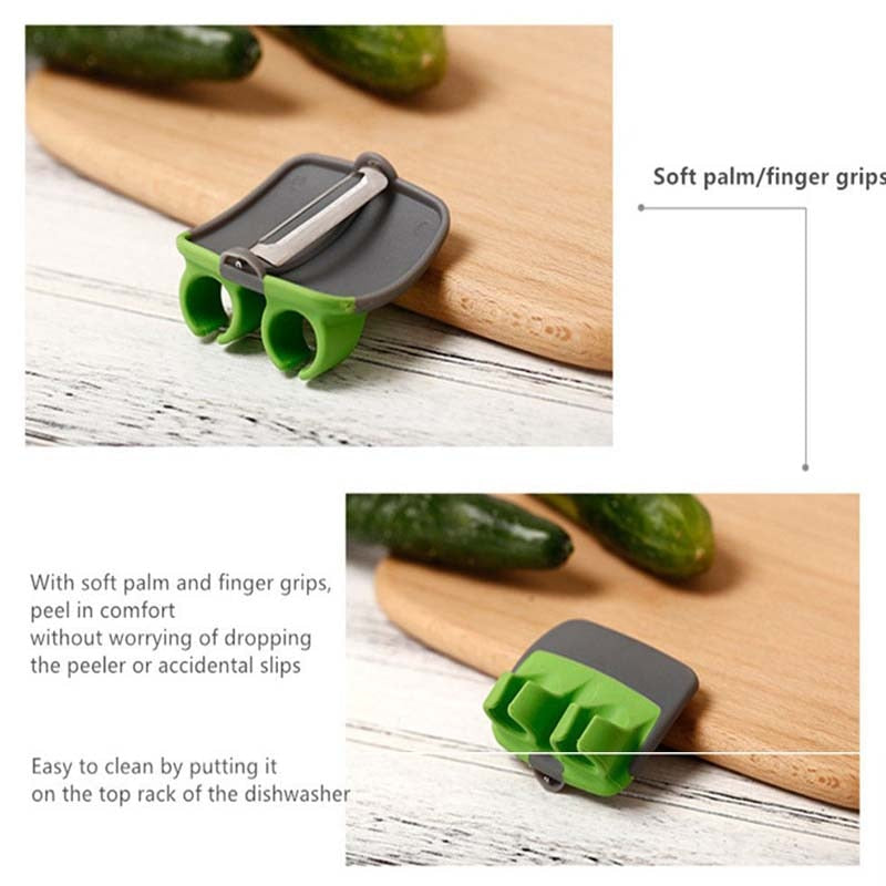 Lisslune | Double Finger Vegetable Peeler