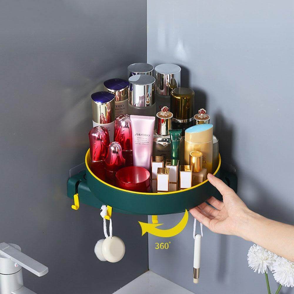 Lisslune | Triangle Wall-mounted Corner Kitchen Organizer Storage Rack