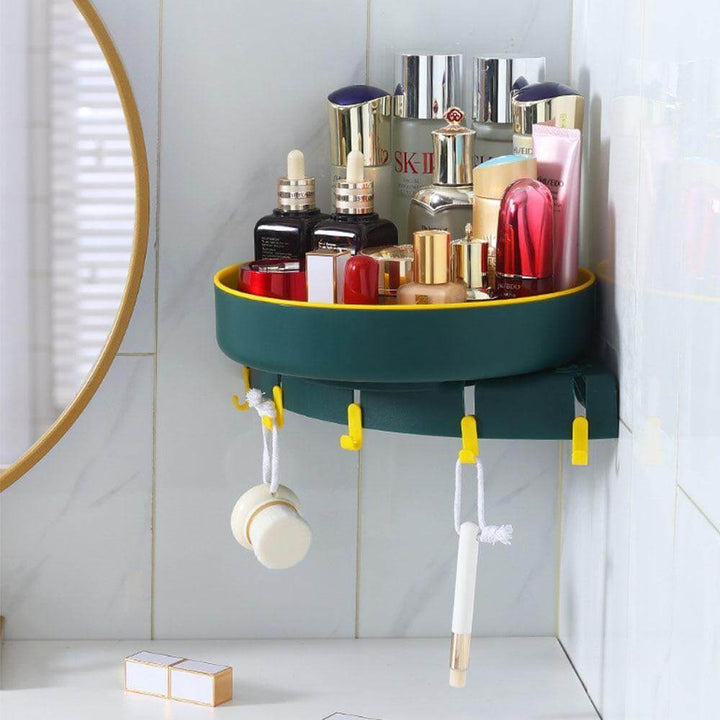 Lisslune | Triangle Wall-mounted Corner Kitchen Organizer Storage Rack