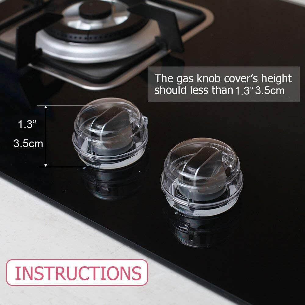 Lisslune | 2Pcs Kids Safety Gas Switch Cover