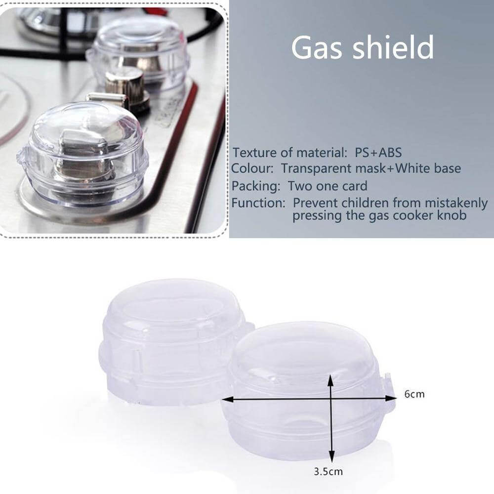 Lisslune | 2Pcs Kids Safety Gas Switch Cover