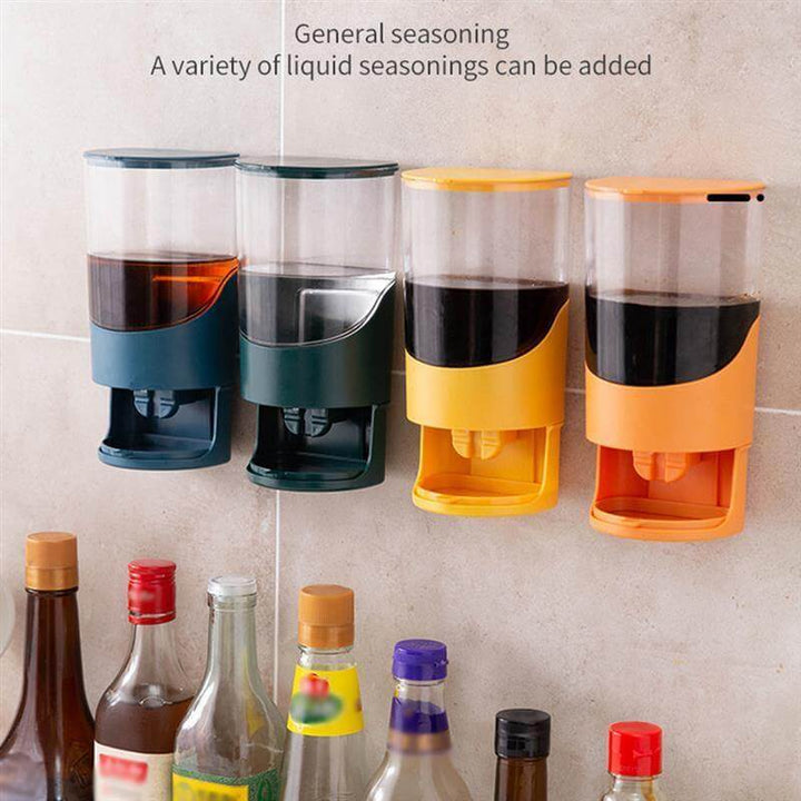 Lisslune | Wall Mounted Kitchen Oil Storage Dispenser