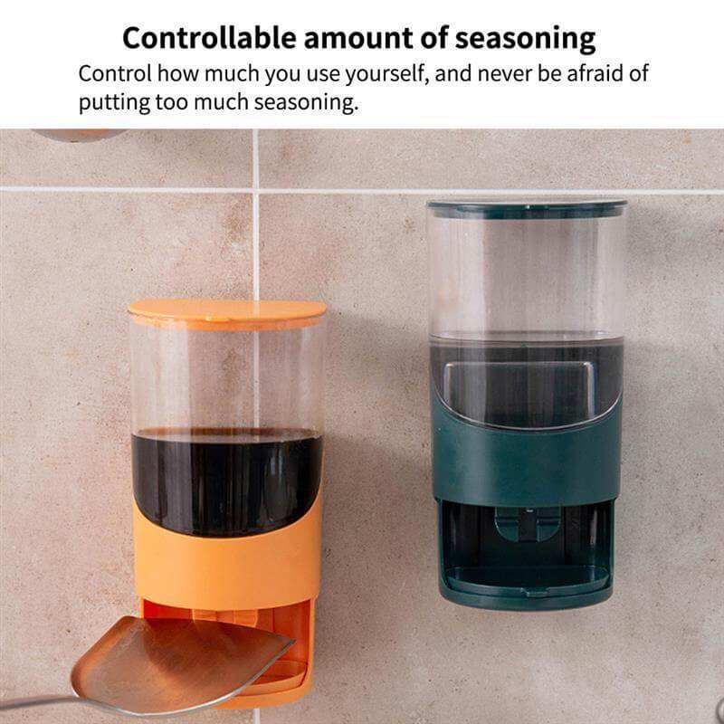 Lisslune | Wall Mounted Kitchen Oil Storage Dispenser