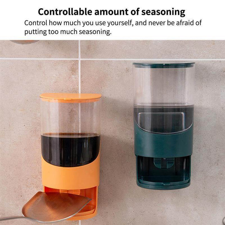 Lisslune | Wall Mounted Kitchen Oil Storage Dispenser