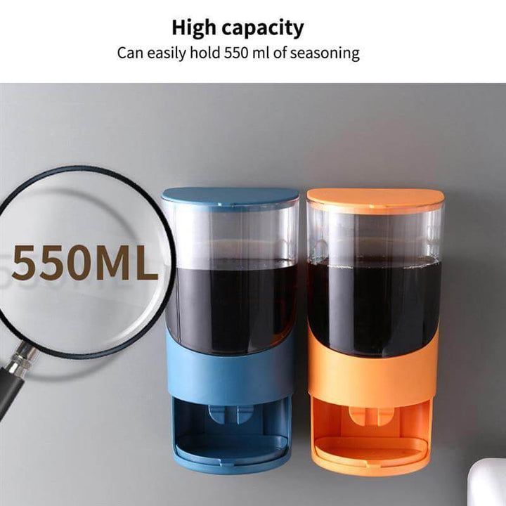Lisslune | Wall Mounted Kitchen Oil Storage Dispenser