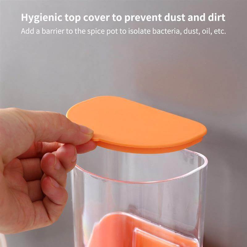 Lisslune | Wall Mounted Kitchen Oil Storage Dispenser