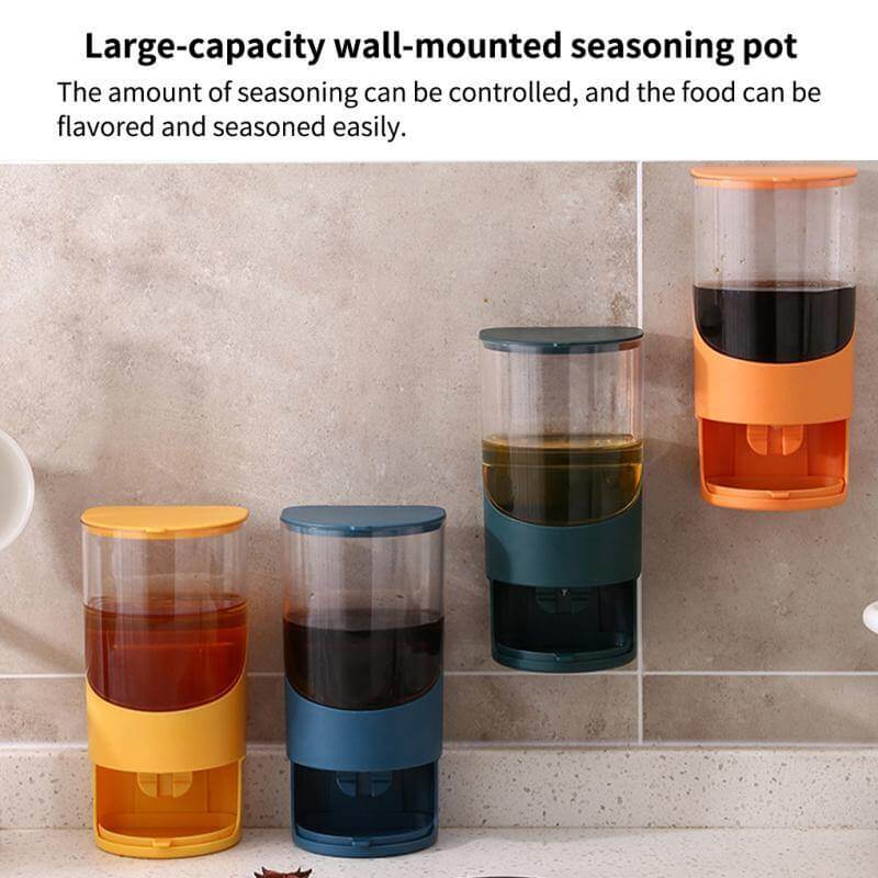 Lisslune | Wall Mounted Kitchen Oil Storage Dispenser