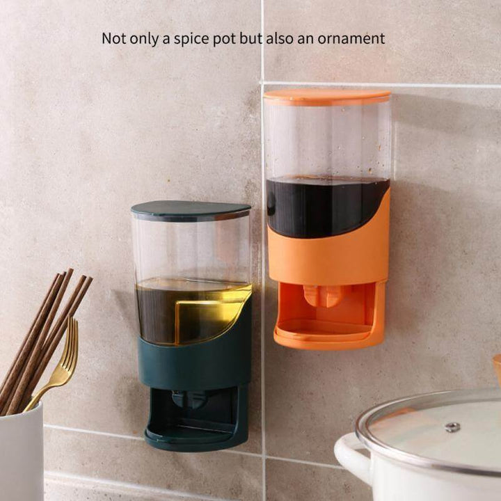 Lisslune | Wall Mounted Kitchen Oil Storage Dispenser