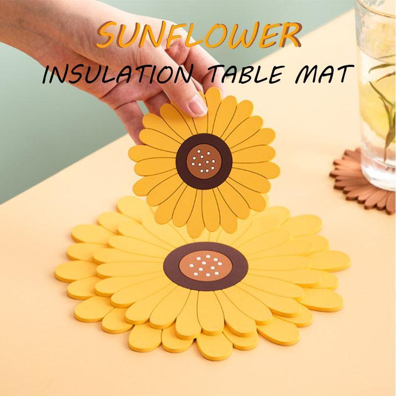 Lisslune | Multifunctional Sunflower Table Mat Coaster