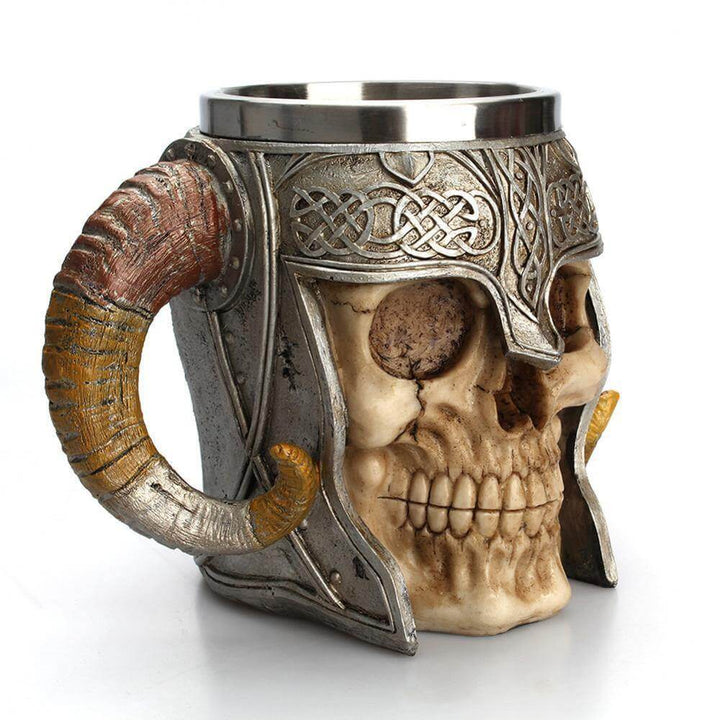 Lisslune | Ancient Skull Stainless Steel Mug