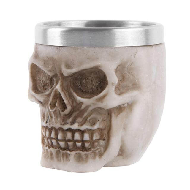 Lisslune | Ancient Skull Stainless Steel Mug