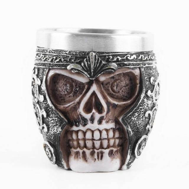 Lisslune | Ancient Skull Stainless Steel Mug