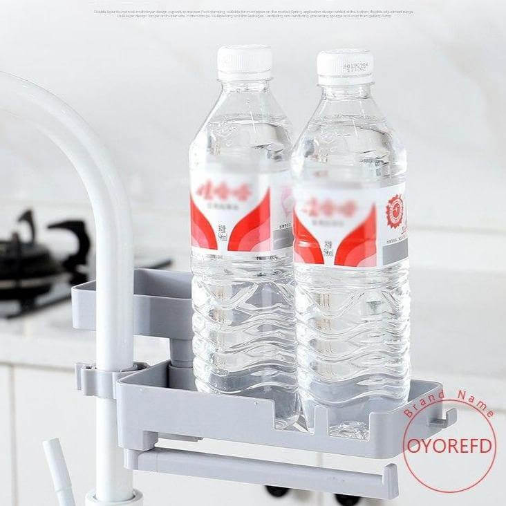 Lisslune | Multilayer Rotatable Kitchen Sink Drain Organizer