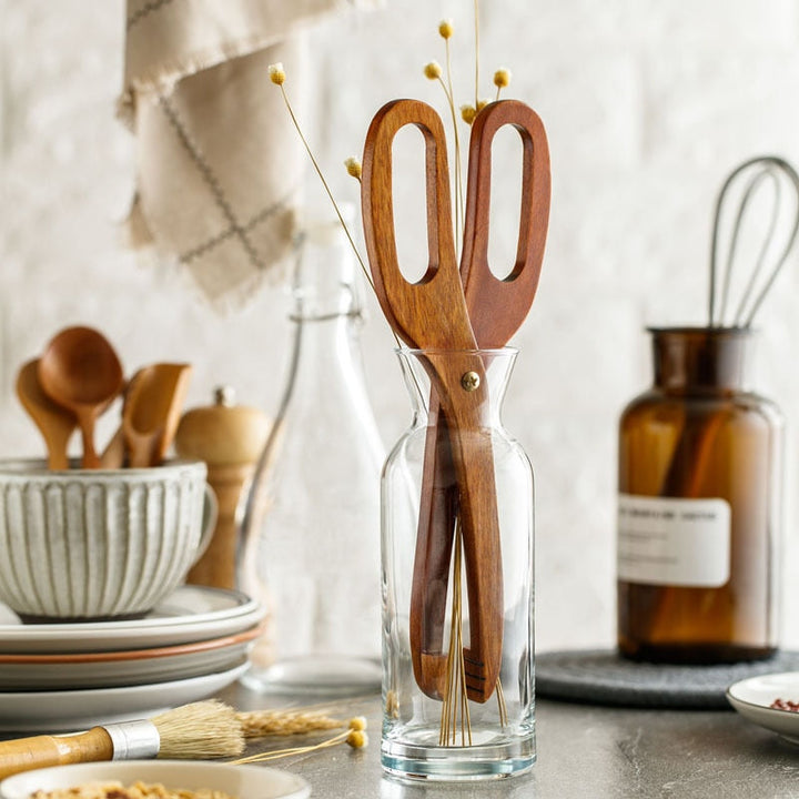 Lisslune | Creative Kitchen Wooden Tongs