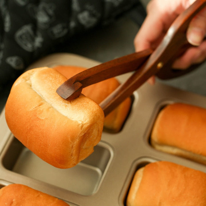 Lisslune | Creative Kitchen Wooden Tongs