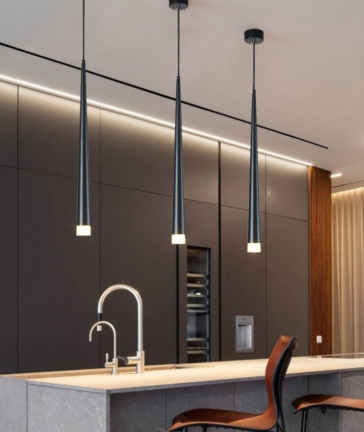 Lisslune | Nordic Long Downlight Elegant Led Chandelier