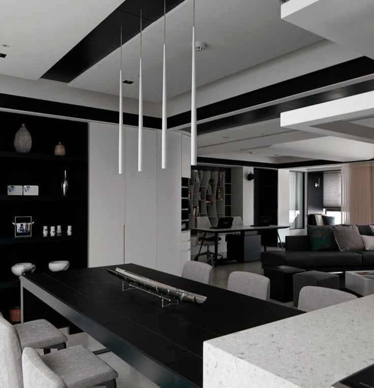 Lisslune | Nordic Long Downlight Elegant Led Chandelier