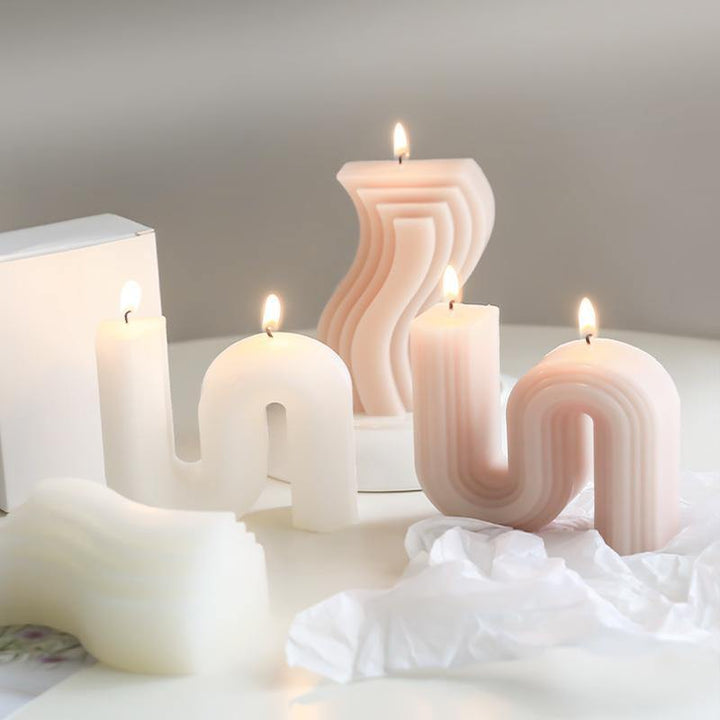 Lisslune | DIY Geometric Aromatic Candle Mold