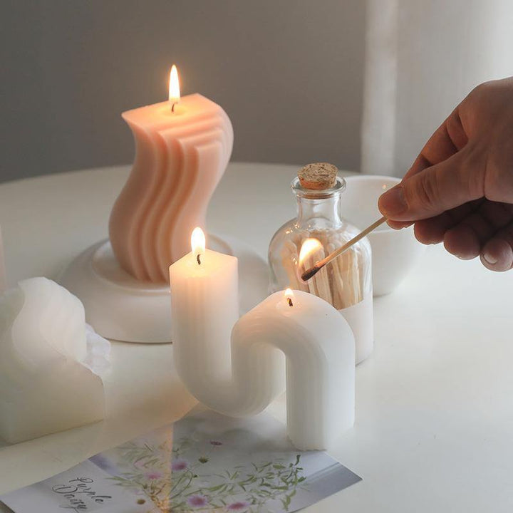 Lisslune | DIY Geometric Aromatic Candle Mold