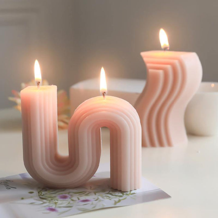 Lisslune | DIY Geometric Aromatic Candle Mold