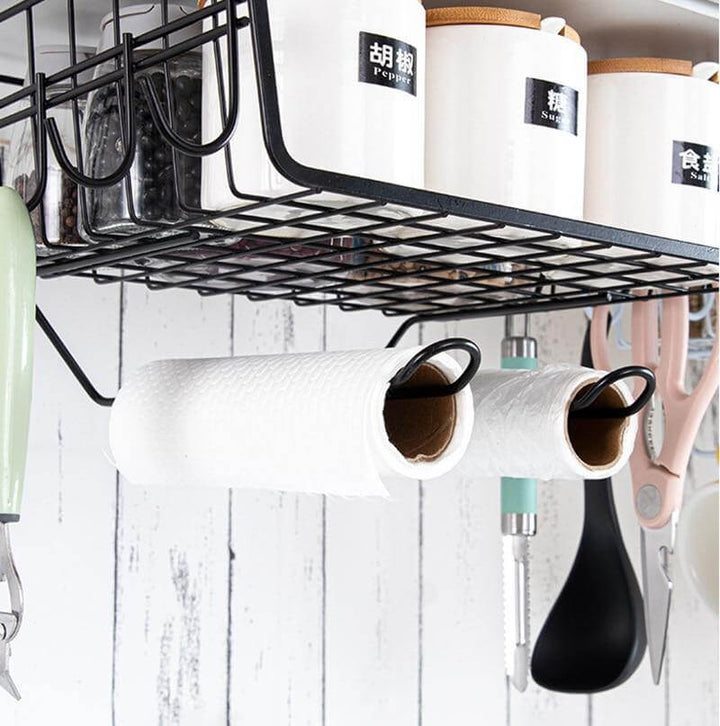 Lisslune | Easy Hang Kitchen Cabinet Storage Organizer Rack